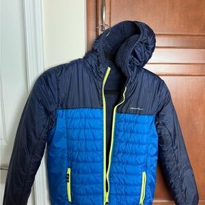 Eddie Bauer Kids Blue and Black Jacket